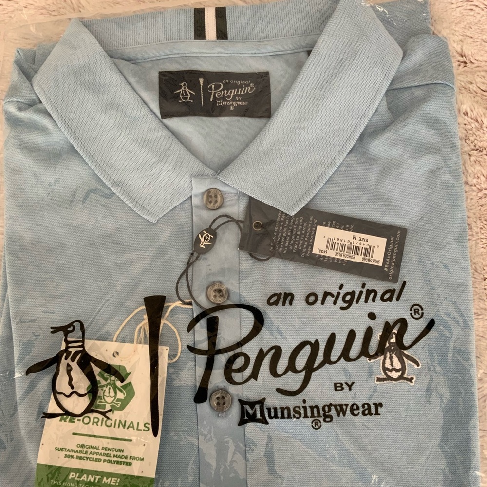 NEW WITH TAGS - ORIGINAL PENGUIN GOLF POLO